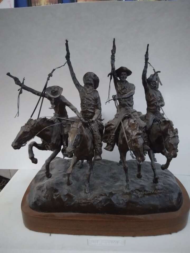 Four Horsemen Remington  bronze