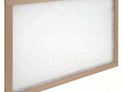 12-Pamlico Air 11104-011425 4 MERV Air Filter 14 x 25 x 1 Fiberglass FG Channel Frame
