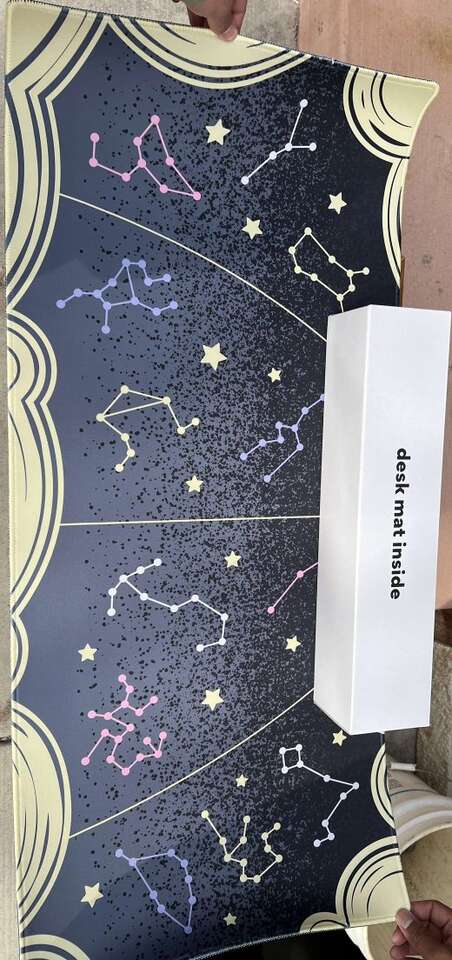 Cosmic Constellation Desk Mat – XL Mouse Pad