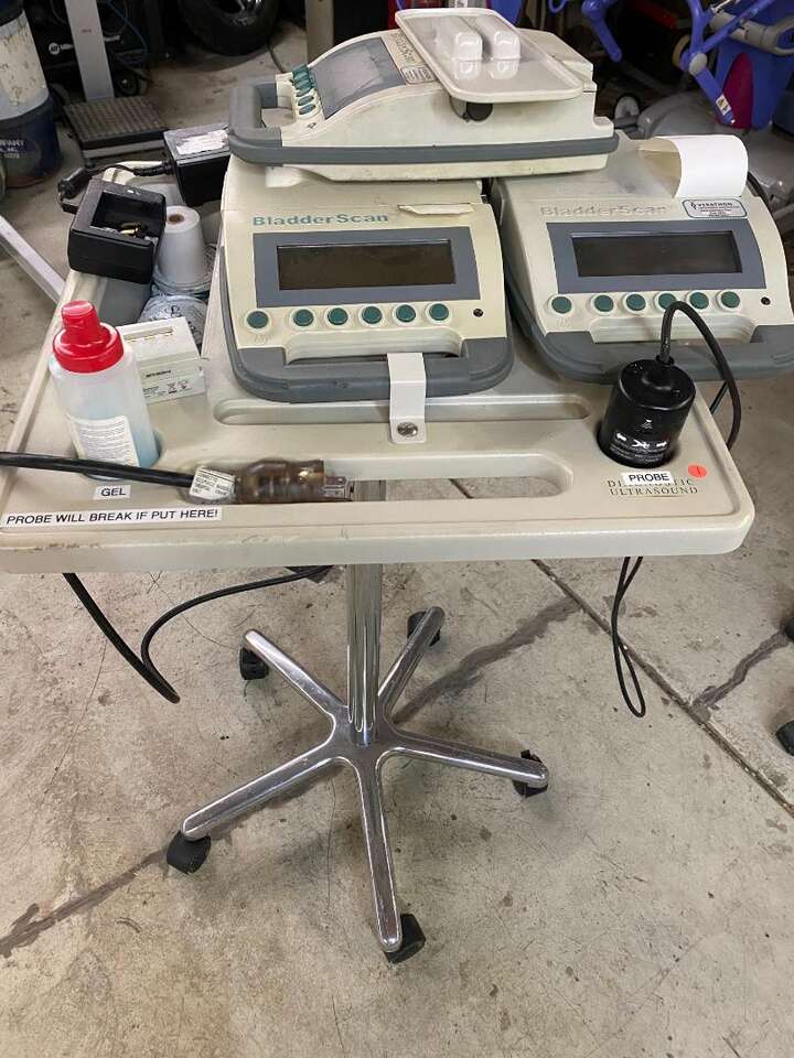 Bladder scanner ultrasound verathon
