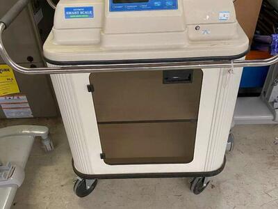 rolling baby infant scale and cart nicu