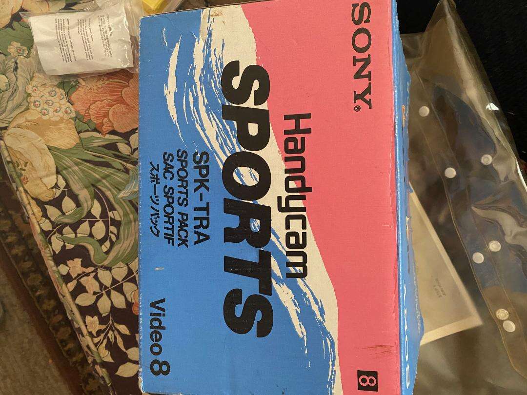 Sony Handycam Video 8 Sports Pack Underwater Housing SPK-TRA Grey