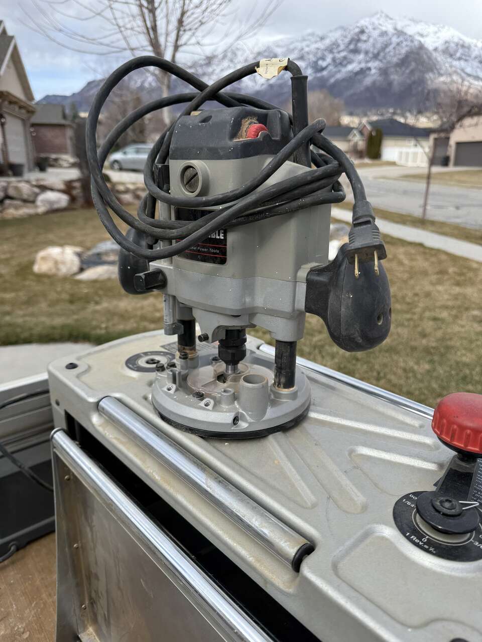 Porter cable plunge router