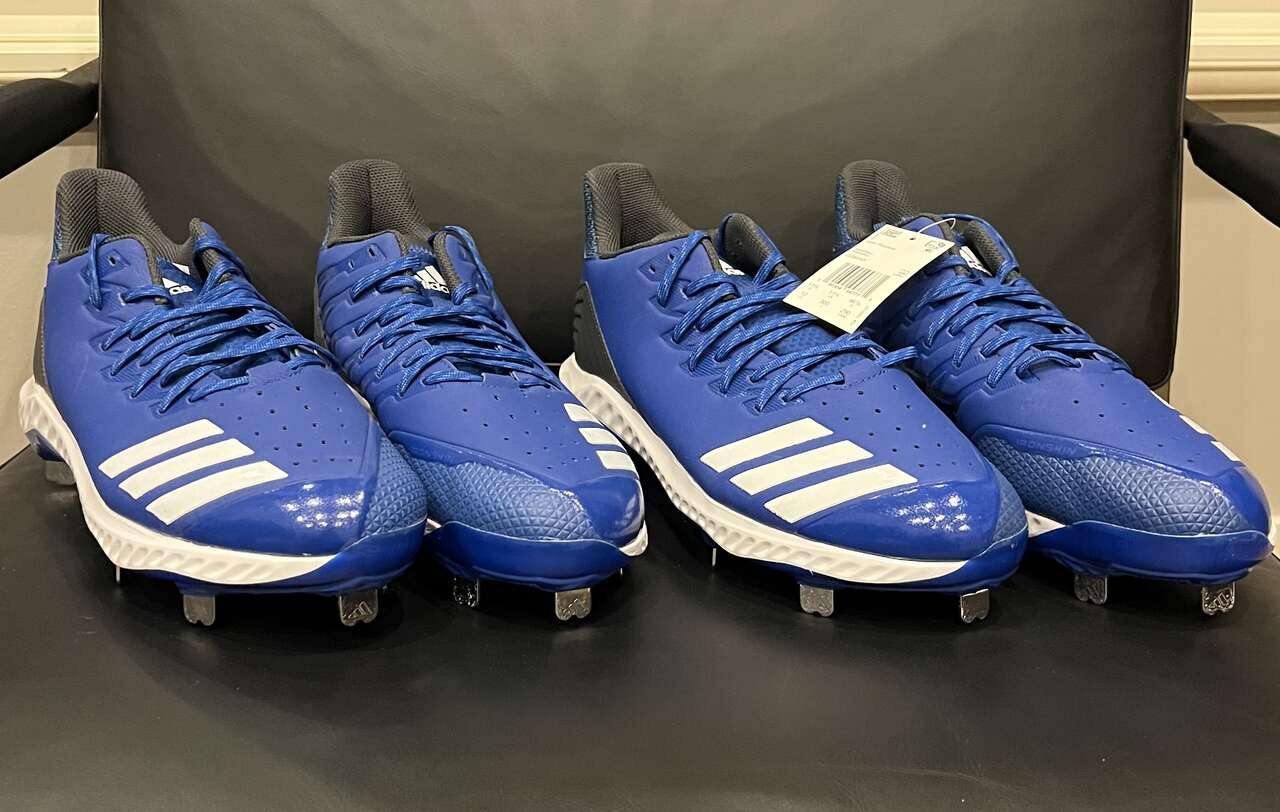 2 pairs New Men’s Adidas Icon Bounce Baseball Metal Cleats