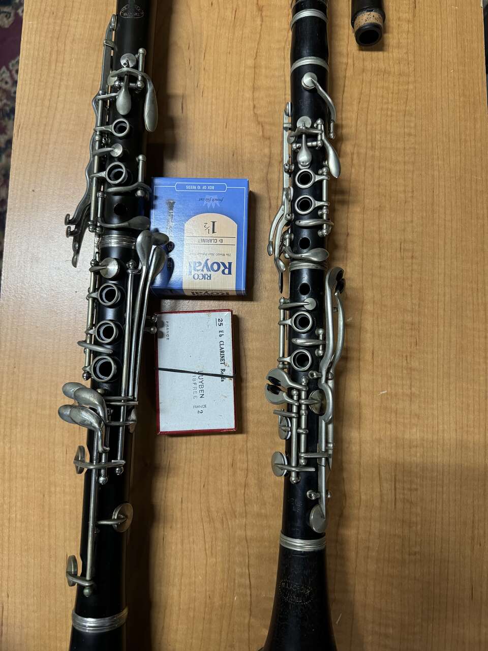 LA CROIX E FLAT LOW PICH WOOD CLARINET (PLAYING) MFD IN FRANCE