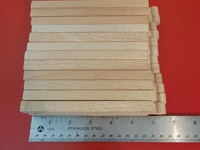Brio/Thomas and Friends Wooden Railway 6 in. Straight Track. Lot of 12pcs. Vintage, Excellent Condition!