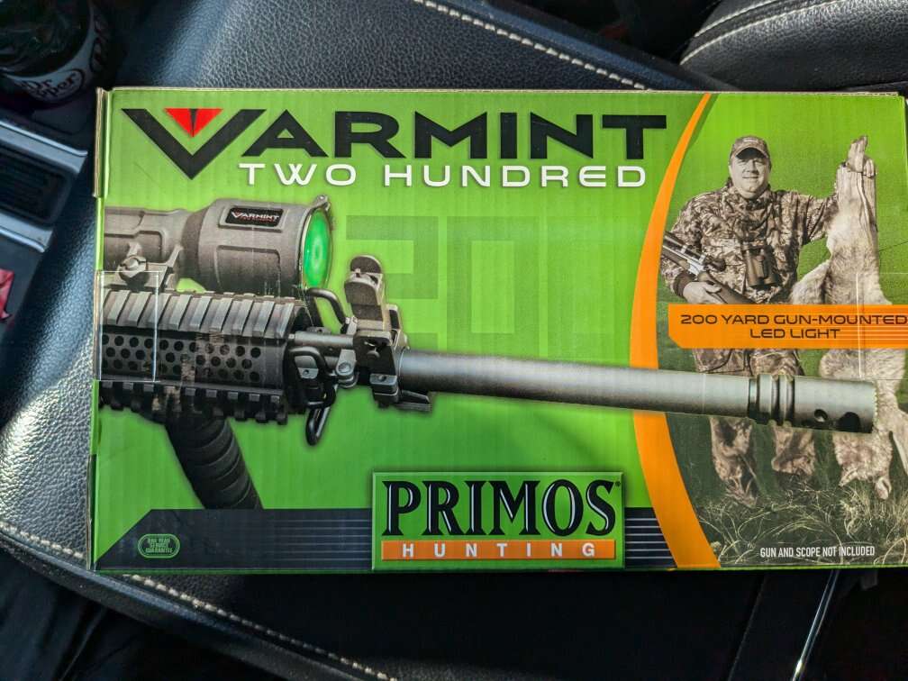 Gun Mounted Tactical light with remote switch