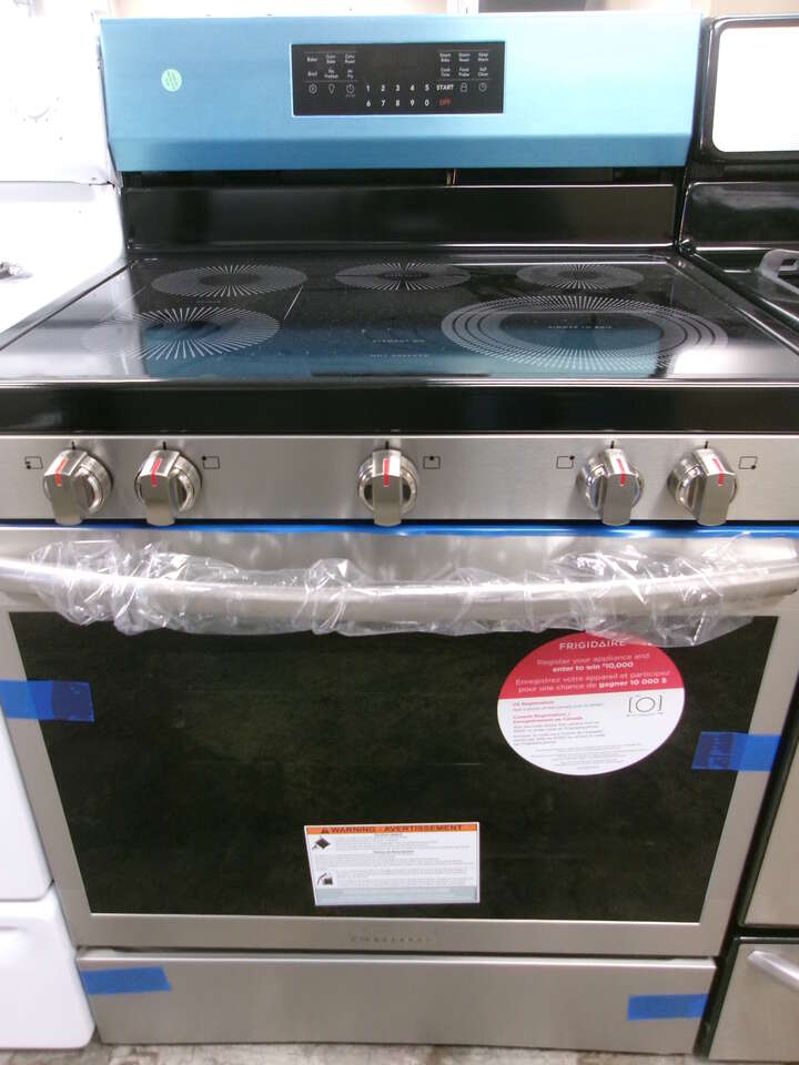 NEW Stainless Steel Smooth Top Range~1 Year Factory Warranty