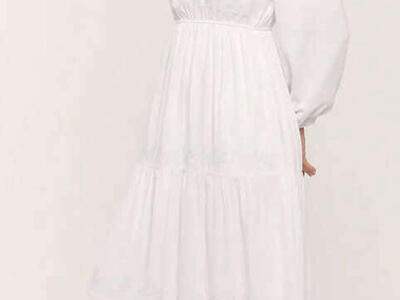 The Hazel Embroidered Temple Dress