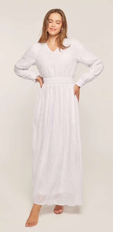 The Kylie Embroidered Temple Dress