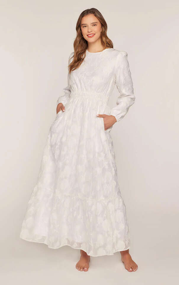 The Oakley Textured Temple Dress