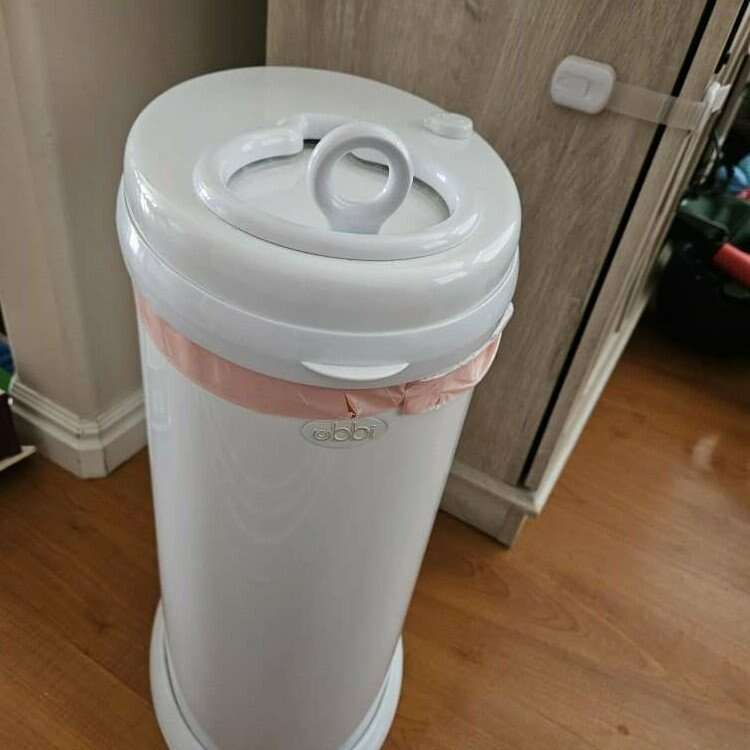 Ubbi Diaper Pail Baby