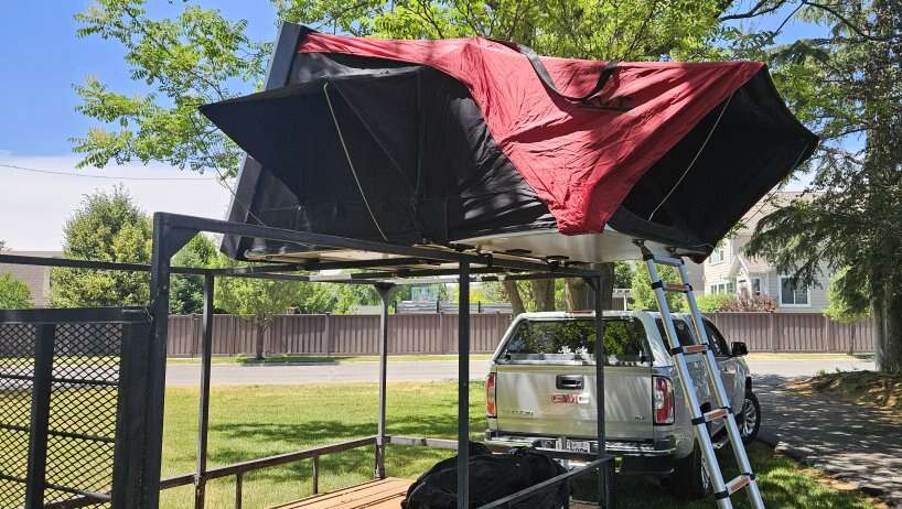 hard top vehicle tent