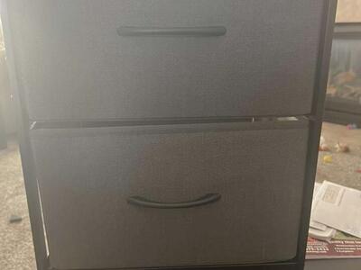 New Very Cute Wlive 2drawer Nightstand/endtable