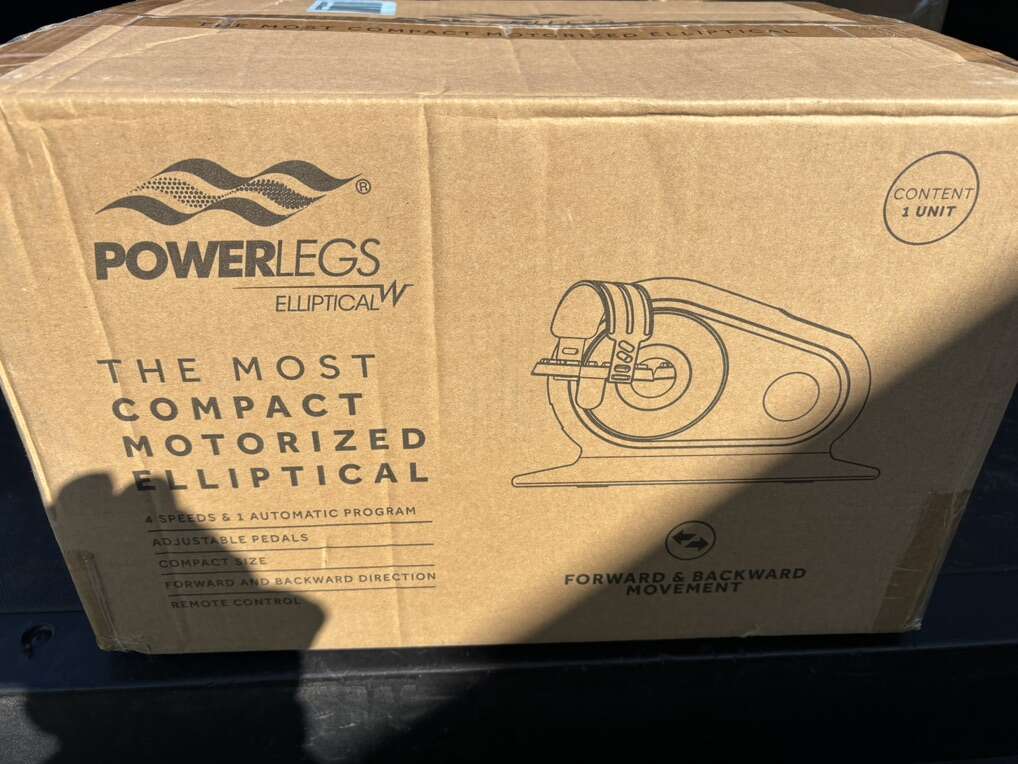PowerFit Powerlegs Compact Motorized Eleptical