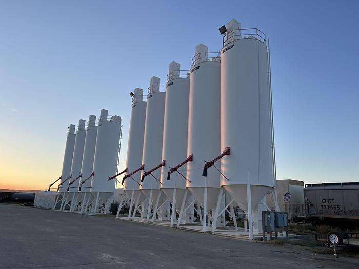 Besser Transloading Sand Silo Stock #50027