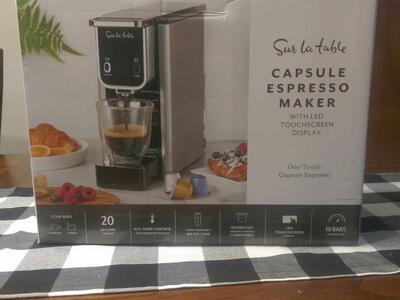 Sur La Table Espresso/Coffee/Hot Chocolate Maker