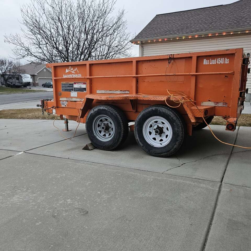 2017 Snake River Dump Trailer 6x10