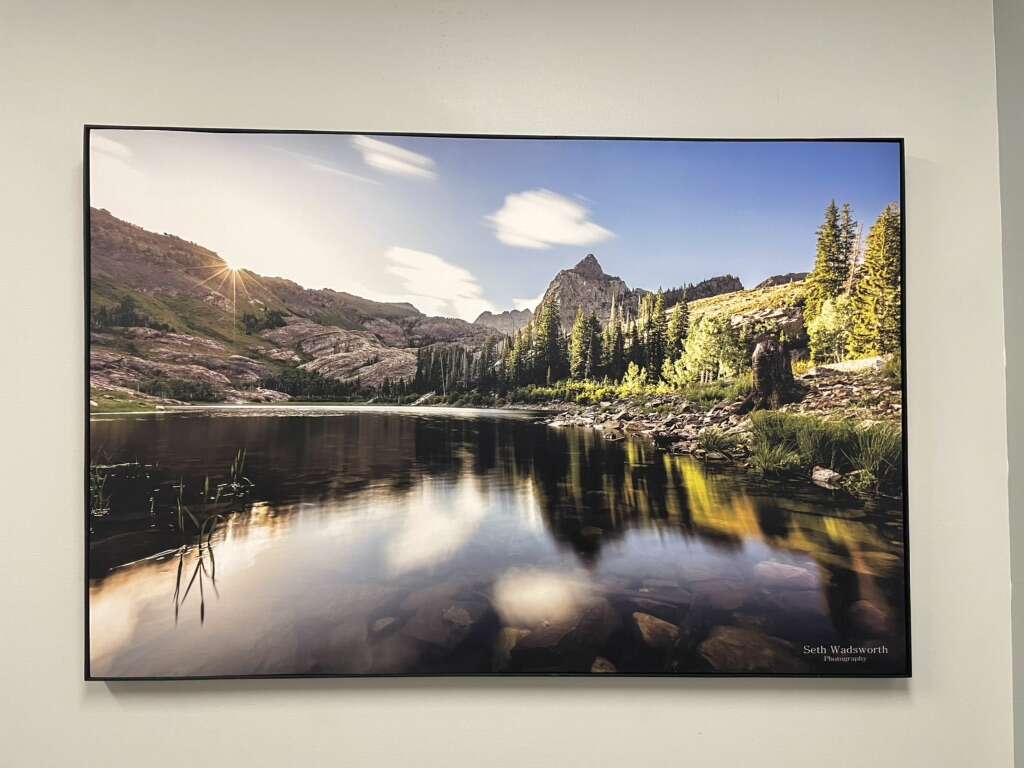 Lake Blanche (Original Art Canvas Print)