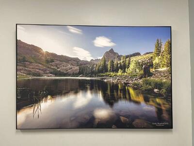 Lake Blanche (Original Art Canvas Print)