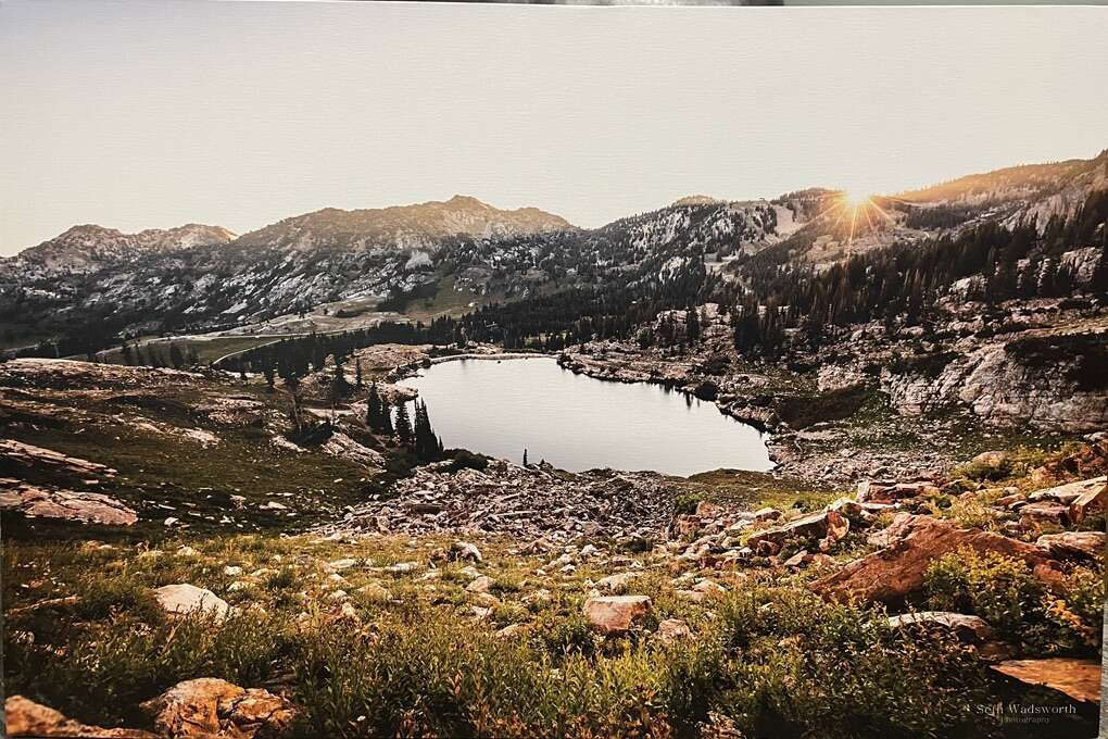 Cecret Lake (Printed on Canvas) - 24x36