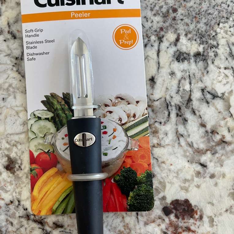 NWT Cuisinart Peeler Soft Grip Handle, Steel Blade