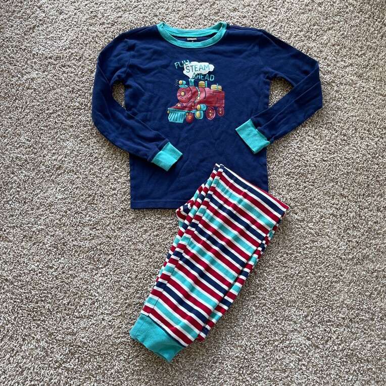 Gymboree Boys Cotton PJ Size 12, Preowned