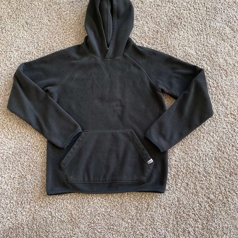 DSG Boys Fleece Hoodie L Black