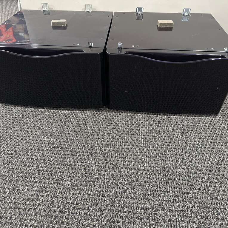 Kenmore Elite 27” Pedestals Set of 2, Dark Purple