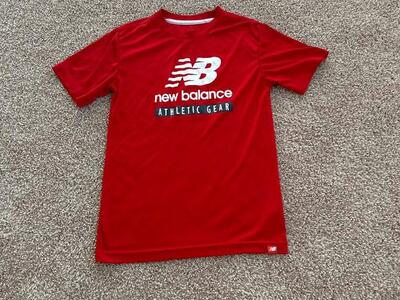 New Balance Boys Active Tee Preowned M10-12