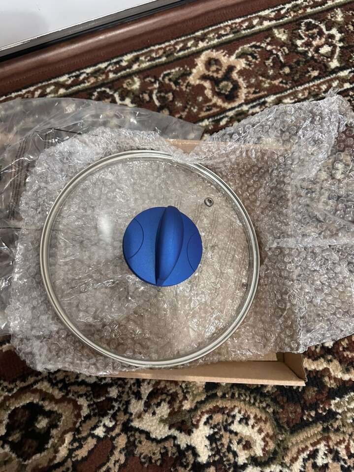 Brand New Glass Lids for assorted pots/pans, 8” Diameter, Set Of 4