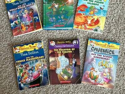 Geronimo Stilton Books 1 Hardcover 5 Paperback