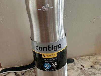 Brand New Contigo 20oz Autospout Stainless Steel