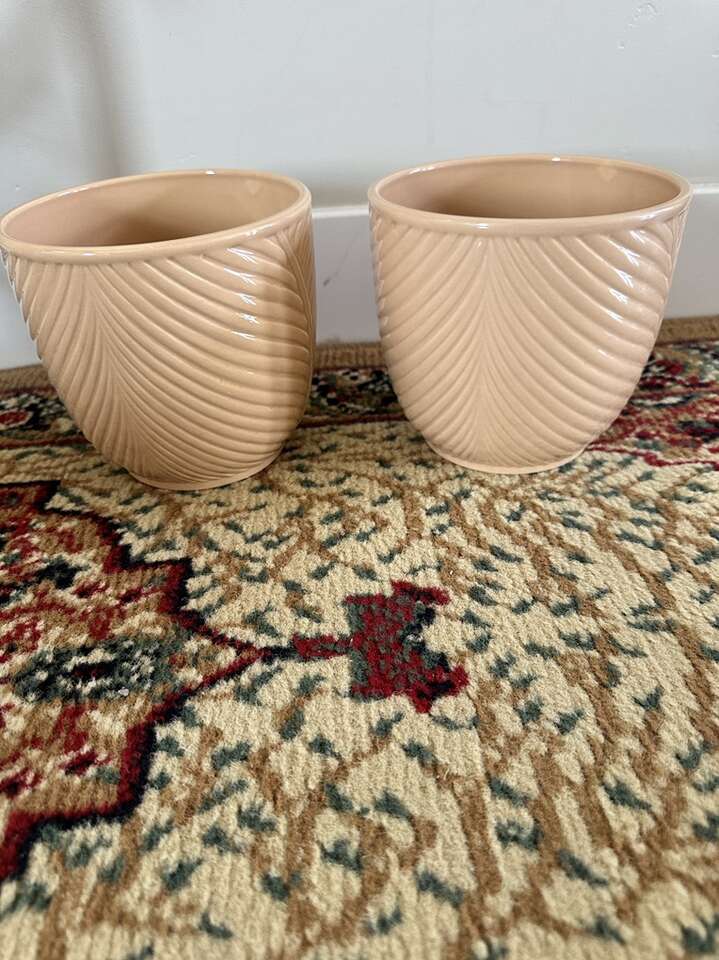 Brand New Ceramic Planter Set Measurements In Pics
