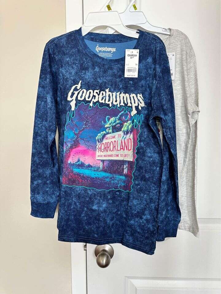 NWT Carter’s boys cotton LS tees size 14, 2pk