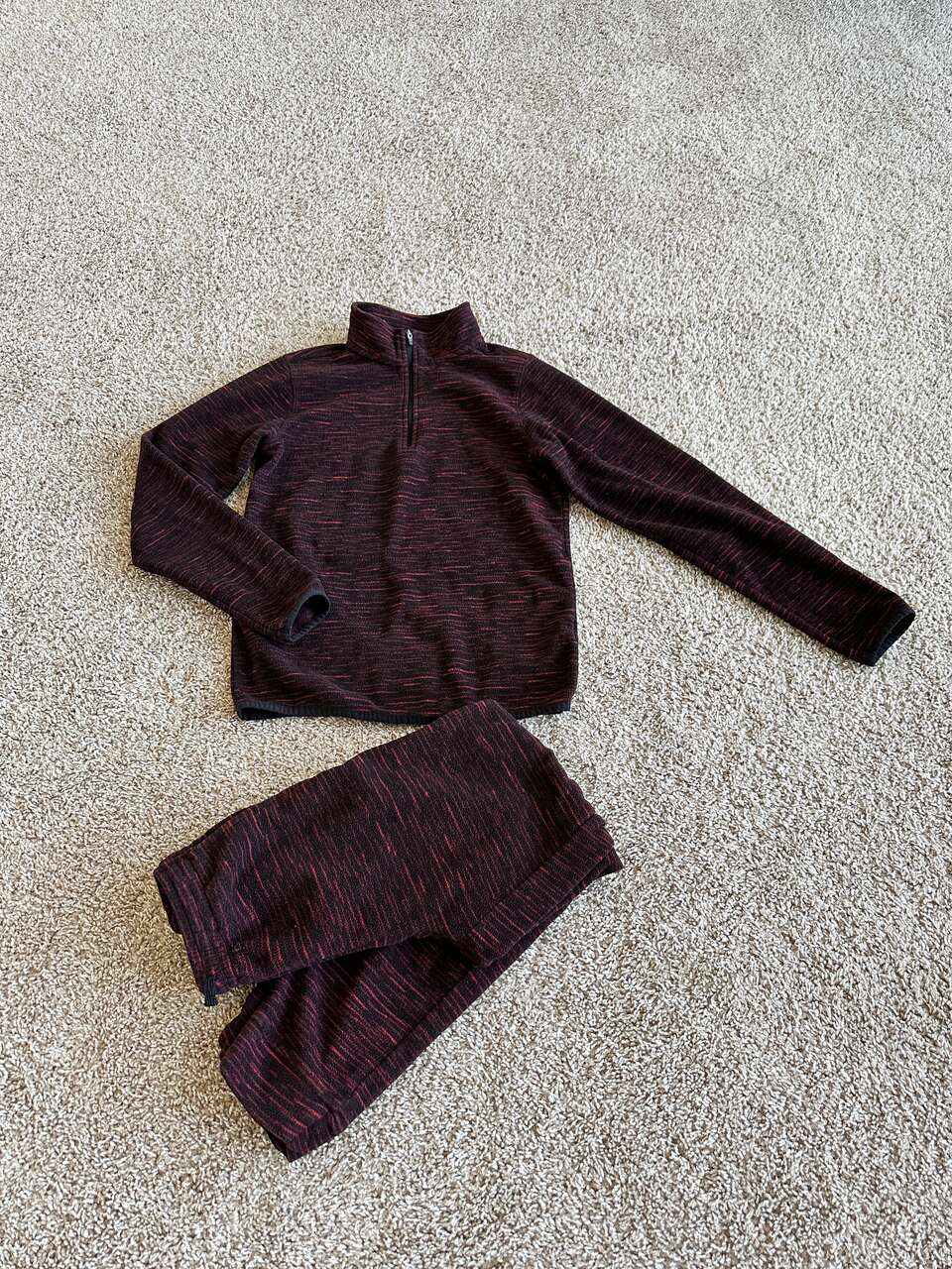 TekGear fleece set youth boys Pants 14/16 sweatshirt 18/20