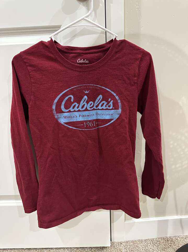 Cabela's Womens Long Sleeve Tee Size Small