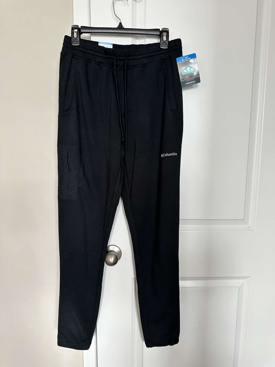 BNWT Columbia Hike Knit Joggers II for Men, Black, Size M