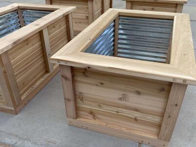 Custom Garden Box Raised Planter Bed Boxes Beds