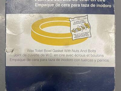 Wax Toilet Bowl Gasket