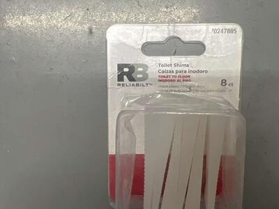 Toilet Shims