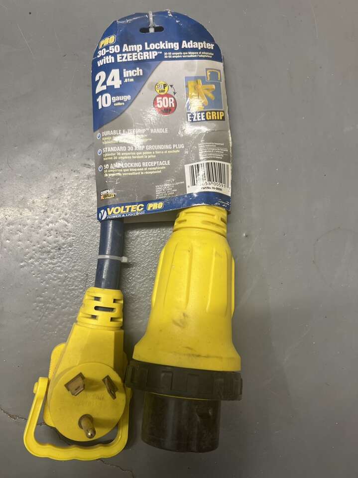 30-50 Amp Locking Adapter