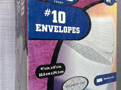 Security Letter Size Envelopes