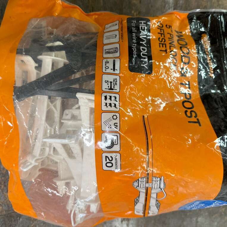 Gallagher 5 Inch Fence Post Insulators