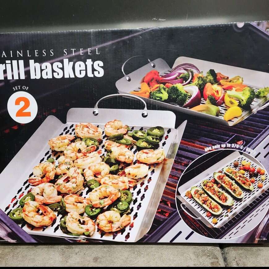 Stainless Steel Grill Baskets
