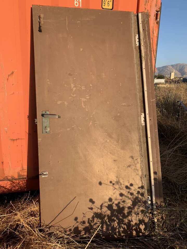 Commercial Steel Exterior Door w/ Frame - in Corinne near Brigham City