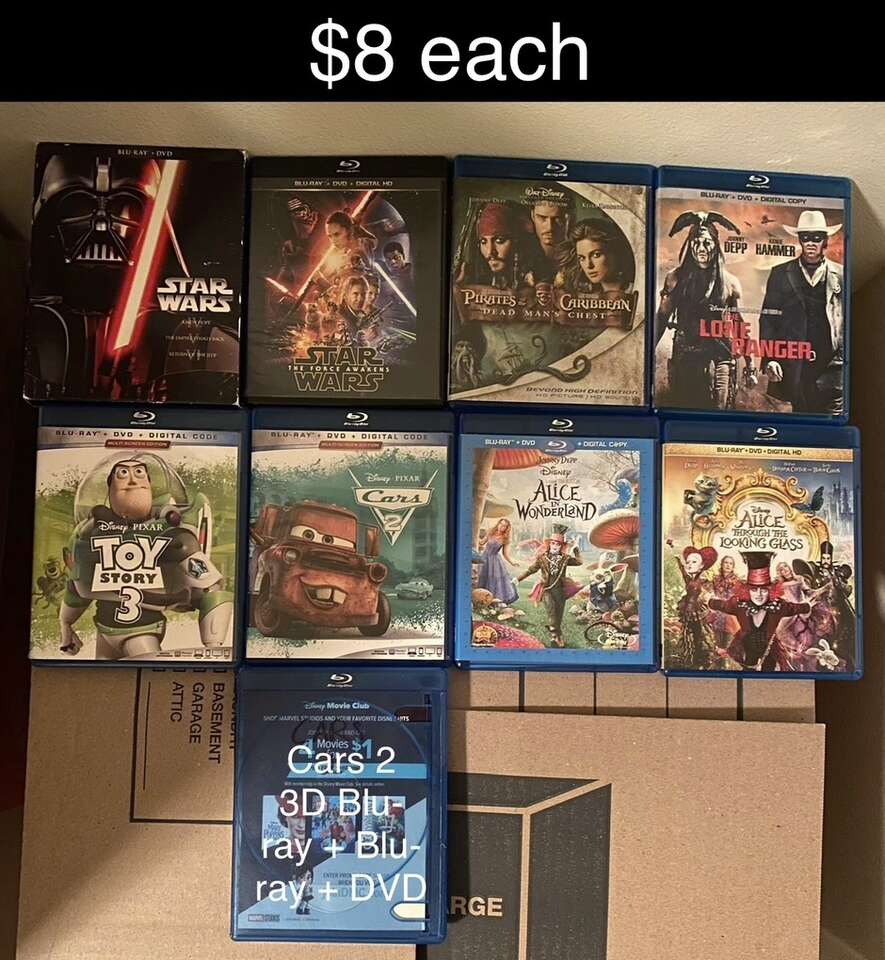 MOVIES! 4K + 3D/Blu-ray + DVD + Digital