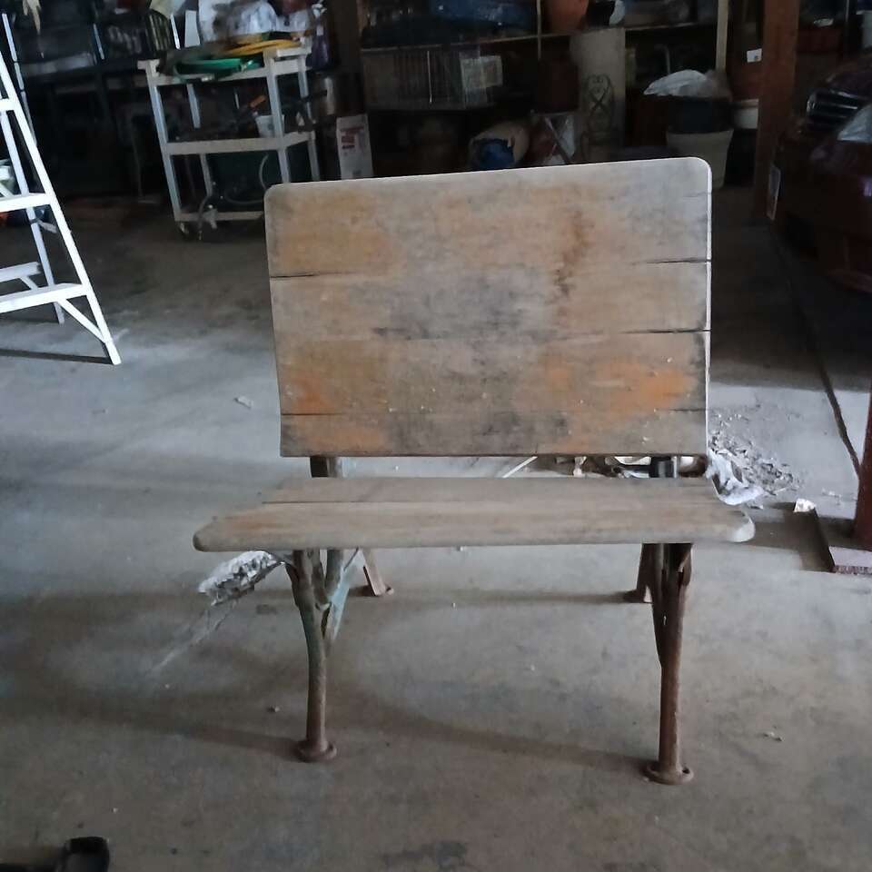 Antique wooden desk