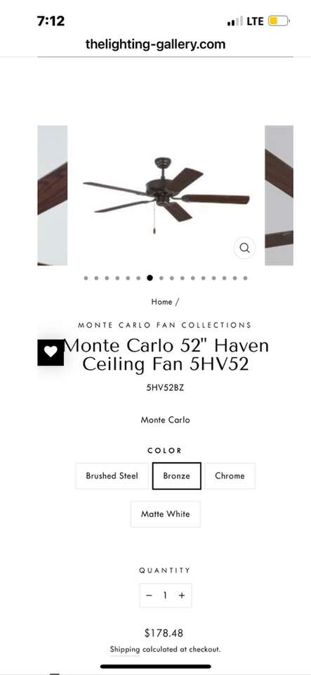 Brand New Ceiling Fan