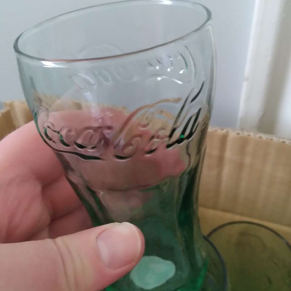 Mini glass Coca-Cola Cups